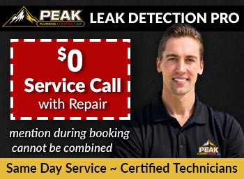 spokane metro Leak Detection Peak Plumbing, Heating & Air
