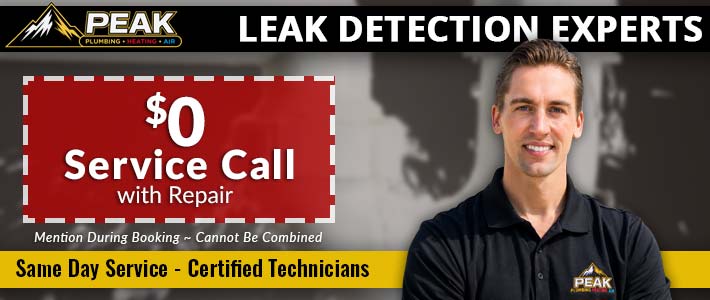 spokane metro Leak Detection Peak Plumbing, Heating & Air