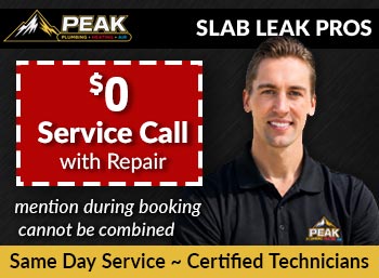 spokane metro Slab Leak Detection Peak Plumbing, Heating & Air