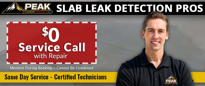 spokane metro Slab Leak DetecionPeak Plumbing, Heating & Air